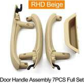 BMW X3 F25 leather inner door handle set – set of 7 interior handles for 2010–2017 models with OEM fit and luxury finish